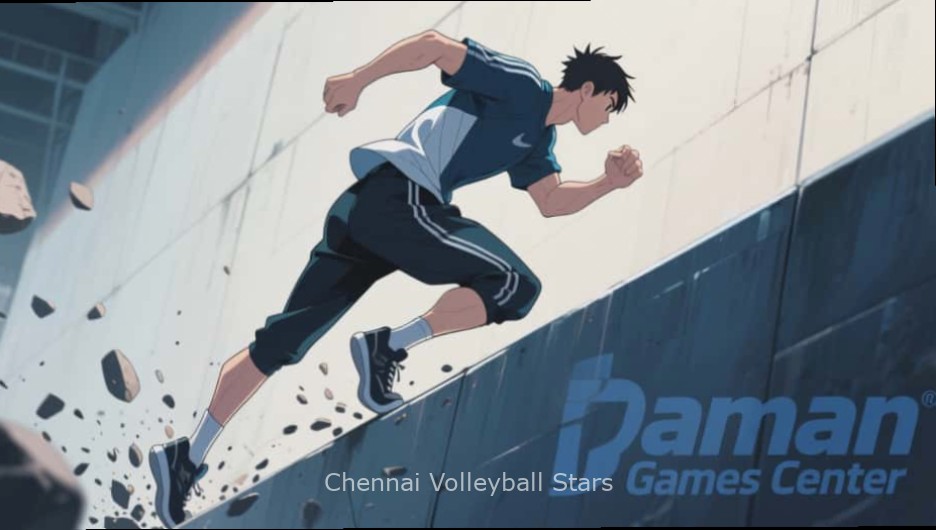 Chennai Volleyball Stars - Pongal Event Chennai Volleyball Stars Pongal event showing decorated court with traditional Pongal elements